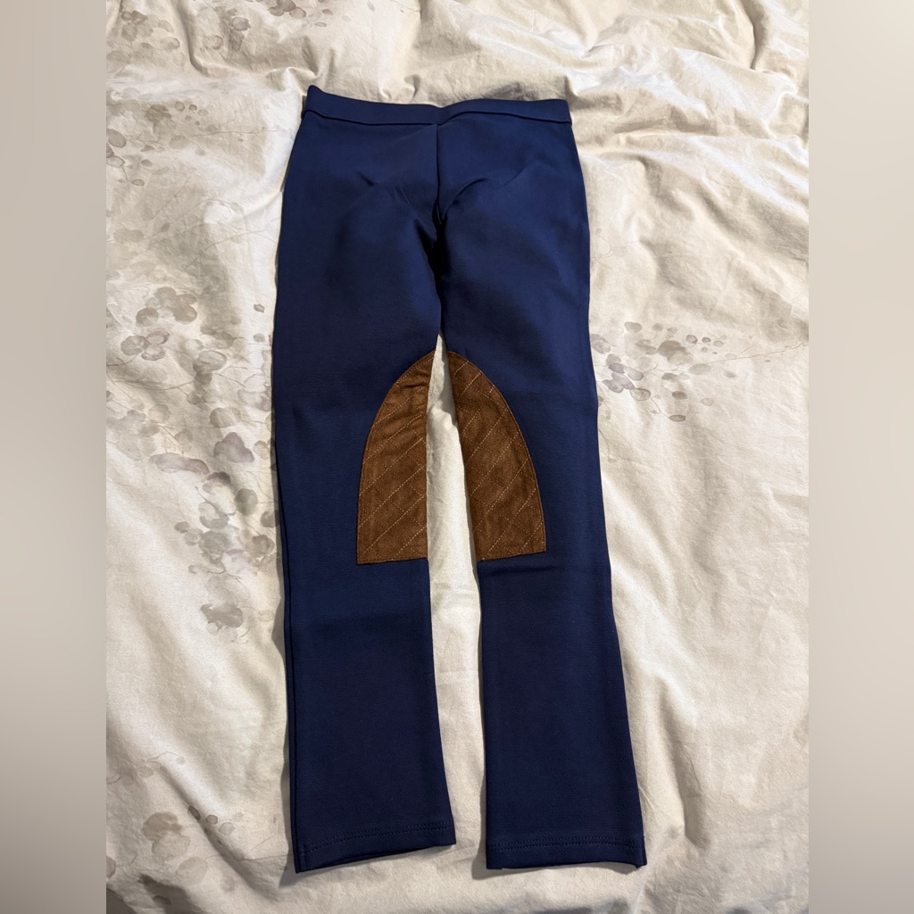 Nwt Janie And Jack Girls Riding Pants Merchant Marine Size 7